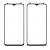 Replacement Front Glass For Realme Xt Black By - Maxbhi Com