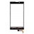 Touch Screen Digitizer For Panasonic P66 Mega Black By - Maxbhi Com