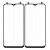 Replacement Front Glass For Realme Q Black By - Maxbhi Com