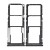 Sim Card Holder Tray For Xiaomi Redmi Note 8 Black - Maxbhi Com