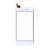 Touch Screen Digitizer For Micromax Q409 Spark 4g White By - Maxbhi Com