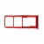 Sim Card Holder Tray For Huawei Honor 8x Red - Maxbhi Com