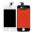 Lcd With Touch Screen For Apple Iphone 4 White By - Maxbhi Com