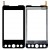 Touch Screen Digitizer For Celkon A1 White By - Maxbhi Com