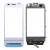 Touch Screen Digitizer For Nokia C6 White By - Maxbhi Com