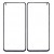 Replacement Front Glass For Huawei Nova 7i Black By - Maxbhi Com
