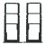 Sim Card Holder Tray For Lg K51s White - Maxbhi Com