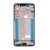 Lcd Frame Middle Chassis For Nokia 5 1 Plus Nokia X5 Black By - Maxbhi Com