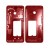 Lcd Frame Middle Chassis For Samsung Galaxy S9 Red By - Maxbhi Com