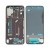 Lcd Frame Middle Chassis For Xiaomi Mi 8 Black By - Maxbhi Com