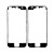 Lcd Frame Middle Chassis For Apple Iphone 5c Black By - Maxbhi Com