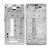 Lcd Frame Middle Chassis For Xiaomi Mi Note 3 White By - Maxbhi Com