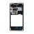 Lcd Frame Middle Chassis For Sony Xperia Zr Black By - Maxbhi Com