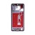 Lcd Frame Middle Chassis For Huawei Mate 20 X Silver By - Maxbhi Com
