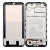 Lcd Frame Middle Chassis For Motorola Moto E6s Black By - Maxbhi Com