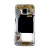 Lcd Frame Middle Chassis For Samsung Galaxy S6 Edge Cdma Blue By - Maxbhi Com