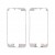 Lcd Frame Middle Chassis For Apple Iphone 6s Plus 128gb White By - Maxbhi Com