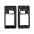 Lcd Frame Middle Chassis For Samsung Galaxy S2 Function Black By - Maxbhi Com