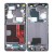 Lcd Frame Middle Chassis For Oppo Find X2 Pro Grey By - Maxbhi Com