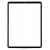 Replacement Front Glass For Apple Ipad Pro 12 9 2020 Black By - Maxbhi Com