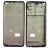 Lcd Frame Middle Chassis For Vivo Y30 Black By - Maxbhi Com