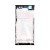 Lcd Frame Middle Chassis For Sony Xperia Xa2 Ultra White By - Maxbhi Com
