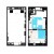 Lcd Frame Middle Chassis For Sony Xperia X Compact Black By - Maxbhi Com