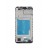 Lcd Frame Middle Chassis For Huawei Y7 2018 Black By - Maxbhi Com