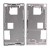 Lcd Frame Middle Chassis For Sony Xperia Z5 Compact White By - Maxbhi Com