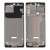 Lcd Frame Middle Chassis For Sony Xperia L4 Black By - Maxbhi Com