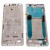 Lcd Frame Middle Chassis For Bq Aquaris X2 Pro Silver By - Maxbhi Com