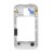 Lcd Frame Middle Chassis For Samsung Galaxy Y S5360 Orange By - Maxbhi Com