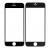 Replacement Front Glass For Apple Iphone 6 Black By - Maxbhi Com