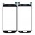 Replacement Front Glass For Samsung I9500 Galaxy S4 Blue By - Maxbhi Com