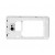 Lcd Frame Middle Chassis For Samsung I9105 Galaxy S Ii Plus White By - Maxbhi Com