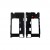 Lcd Frame Middle Chassis For Nokia X2 Dual Sim Yellow By - Maxbhi Com
