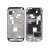 Lcd Frame Middle Chassis For Samsung Galaxy S4 Mini I9195i Black By - Maxbhi Com