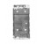 Lcd Frame Middle Chassis For Vivo X6 Silver By - Maxbhi Com