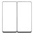 Replacement Front Glass For Vivo Iqoo Z1 Black By - Maxbhi Com