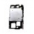 Lcd Frame Middle Chassis For Htc Desire A8181 Silver By - Maxbhi Com