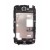 Lcd Frame Middle Chassis For Htc Wildfire G8 Black By - Maxbhi Com