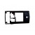Lcd Frame Middle Chassis For Nokia X3 Red Black By - Maxbhi Com