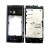 Lcd Frame Middle Chassis For Nokia X6 8gb Black By - Maxbhi Com