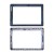 Lcd Frame Middle Chassis For Blackberry Playbook 64gb Wifi White By - Maxbhi Com
