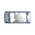Lcd Frame Middle Chassis For Nokia X302 Rm775 Black By - Maxbhi Com