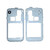 Lcd Frame Middle Chassis For Samsung I9001 Galaxy S Plus Black By - Maxbhi Com