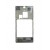 Lcd Frame Middle Chassis For Sony Xperia J St26i Black By - Maxbhi Com