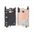 Lcd Frame Middle Chassis For Nokia Lumia 620 Black By - Maxbhi Com