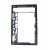 Lcd Frame Middle Chassis For Sony Xperia Tablet Z Sgp311 16 Gb Black By - Maxbhi Com