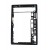 Lcd Frame Middle Chassis For Sony Xperia Tablet Z Sgp311 16 Gb White By - Maxbhi Com